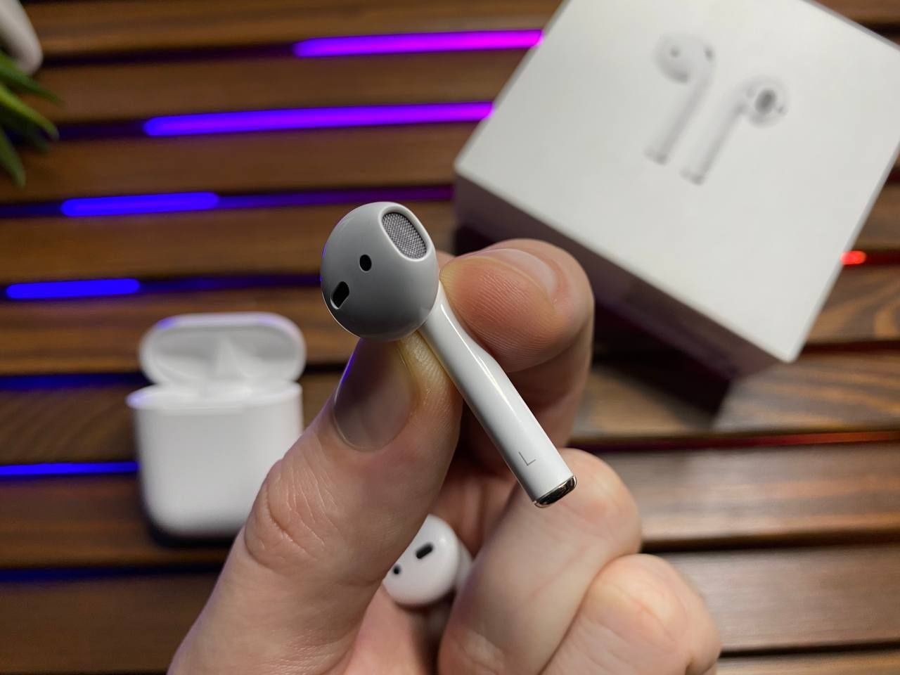 Стильна класика] Навушники AirPods 2] Earphones AirPods 2