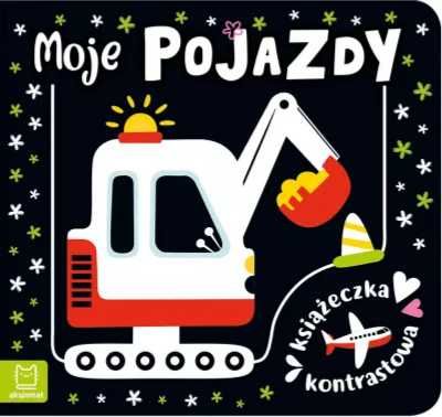 Książeczka kontrastowa. Moje pojazdy - Agnieszka Bator