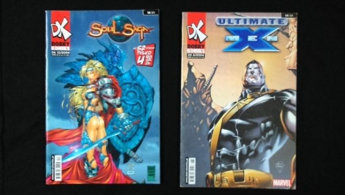 Komiksy X-men Spiderman Street Fighter Silent Hill Soul Saga Batman !