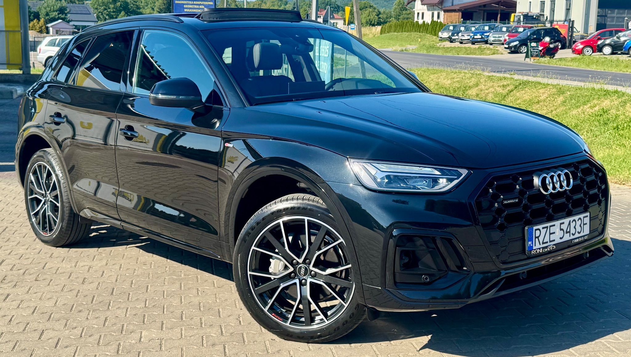 Audi Q5 AUDI Q5 2023 S LINE 2.0 TFSI Quattro 265km AUTOMAT Skóra Navi led