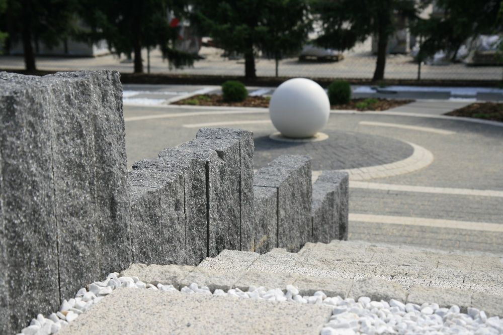 WYPRZEDAŻ Palisada łupana Split LIBET grafit 90 cm