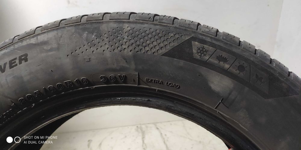 Opony 205/60R16 IMPERIAL całoroczne ALL SEASON DRIVER para 2szt ładne