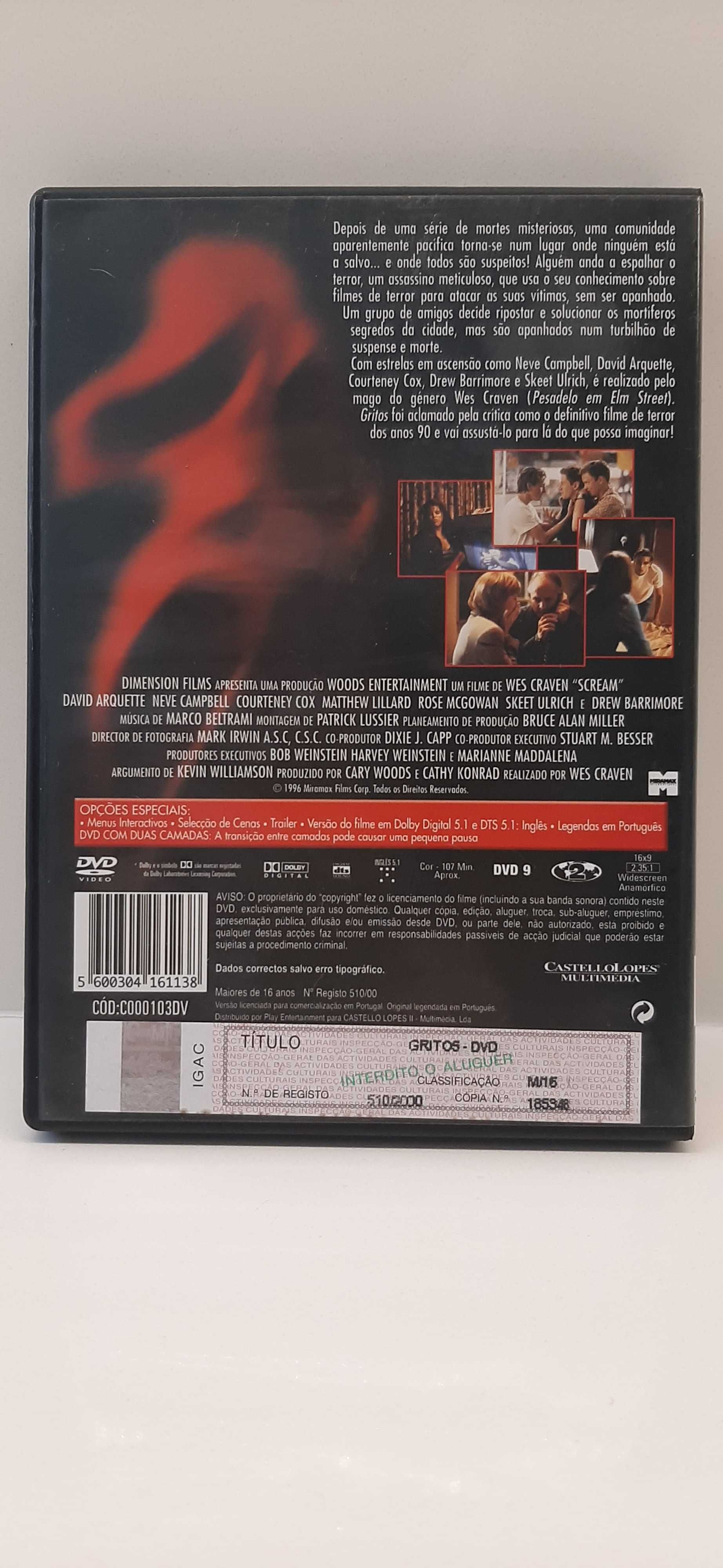 Gritos / Scream - DVD