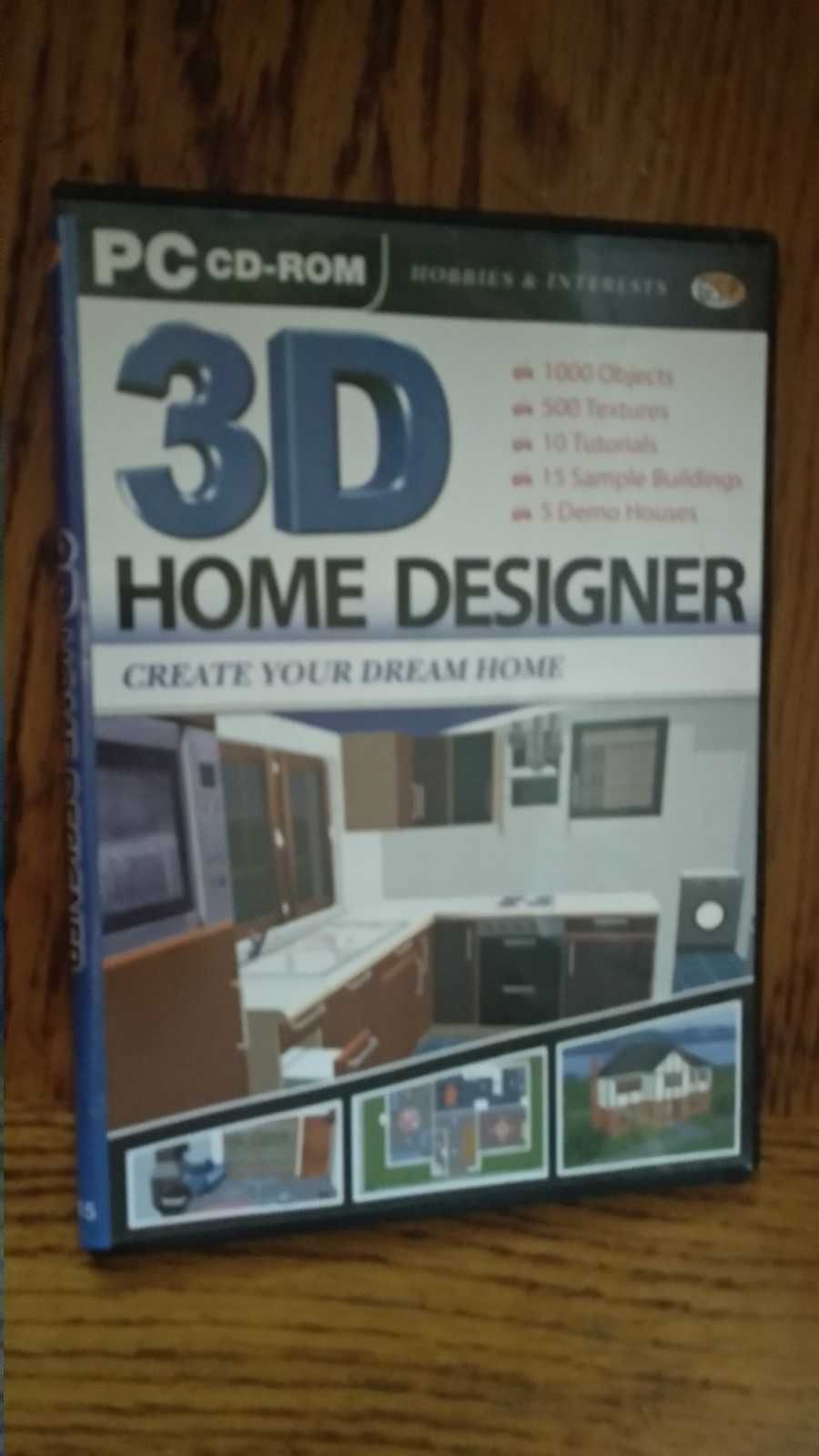 dvd диск на английском языке 3d home desiner
