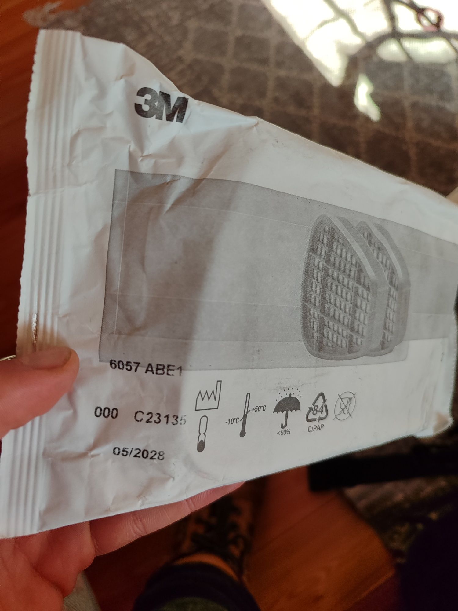 Máscara de Proteção 3M Semi Facial 6200+ 3M Filtros para Gás e Vapores