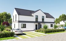 Nowy budynek 92,27 m2-z działką 500 m2.