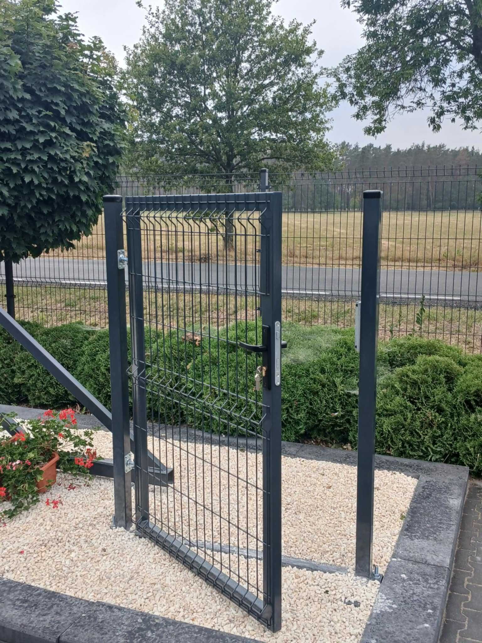Brama panelowa przesuwna ocynk+kolor SUPER CENA !