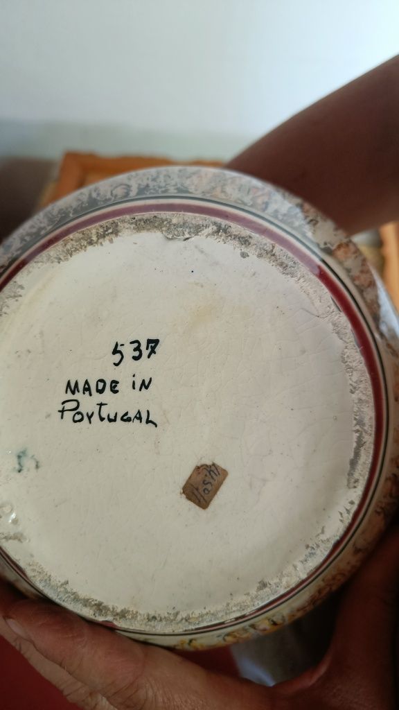 Vaso interior, peça única feita à mão