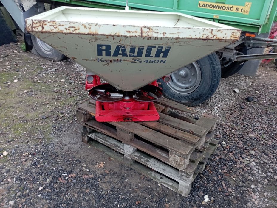 Rozsiewacz Rauch ZS, ZSA,450l,600l,ADS 600l Amazone ZA-F 403,604