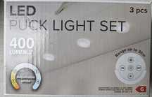 Oczka (lampki)  podtynkowe LED Eurodomest 3 x 2 W 400 lm z pilotem