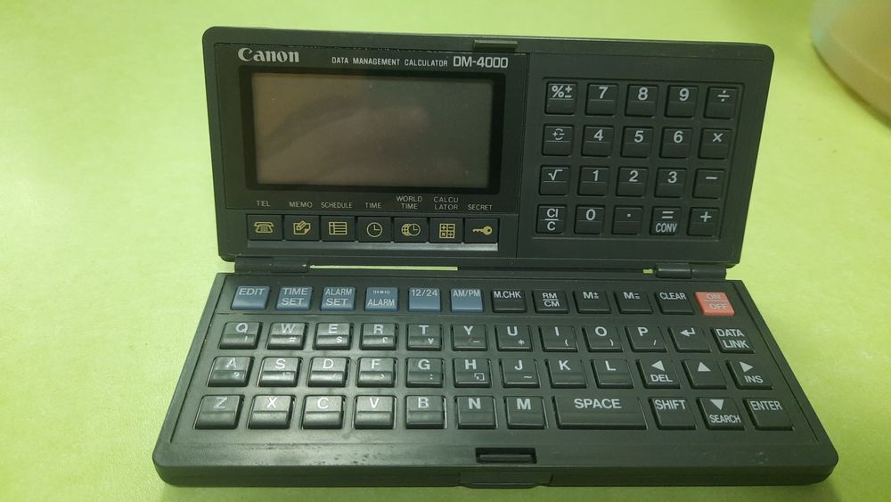 Canon DM-4000 вінтажний кишеньковий калькулятор