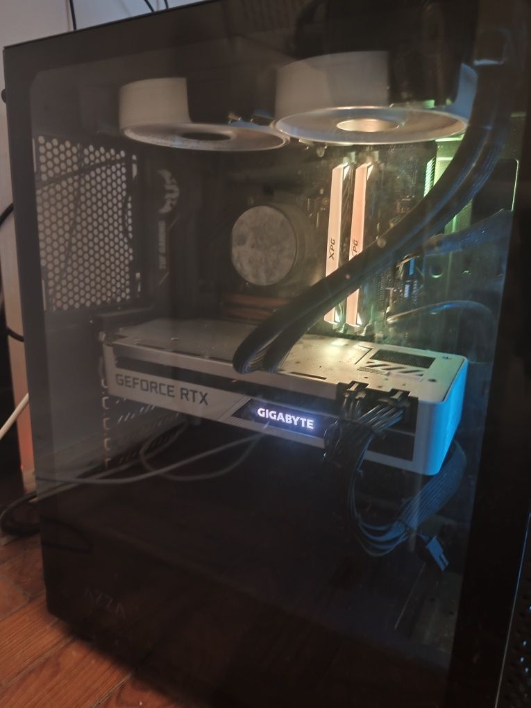 PC gaming completo com periféricos
