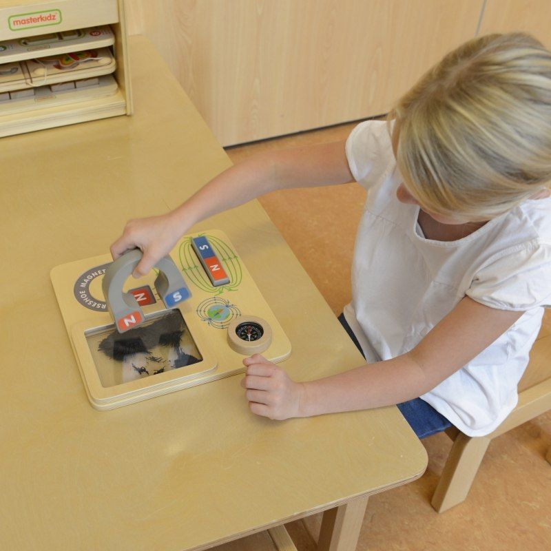 Zabawa Magnetyczna Tablica Edukacyjna Masterkidz Kompas Montessori