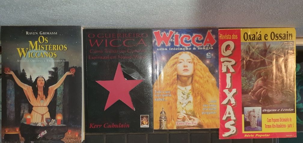 Livros do oculto, Wicca, etc. Actualizado