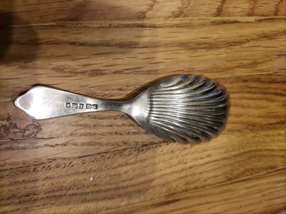 Łyżeczka srebrna do cukru srebro 925 17g