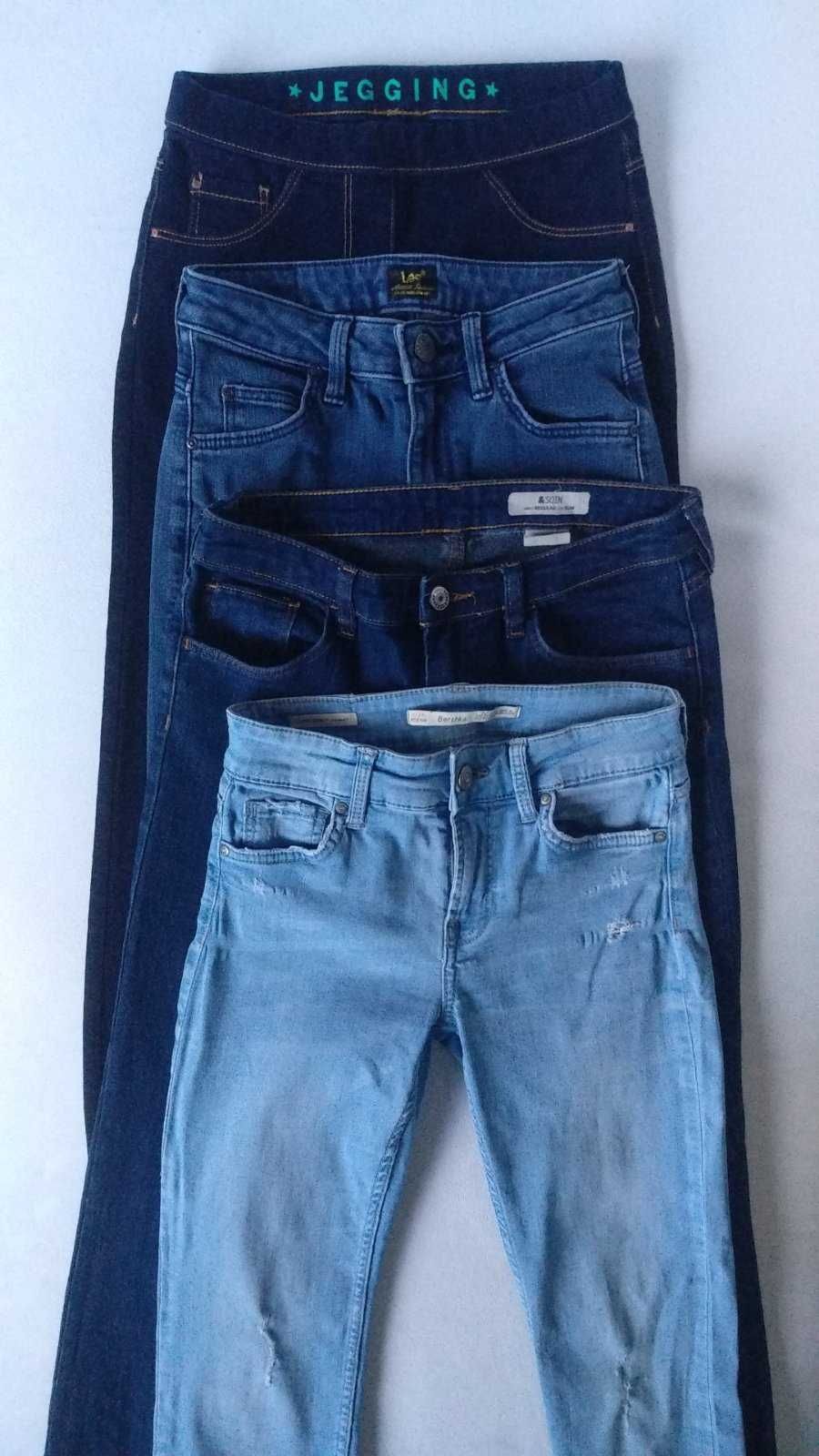 Стрейчевые прямые джинсы SOIN на девушку размер XS