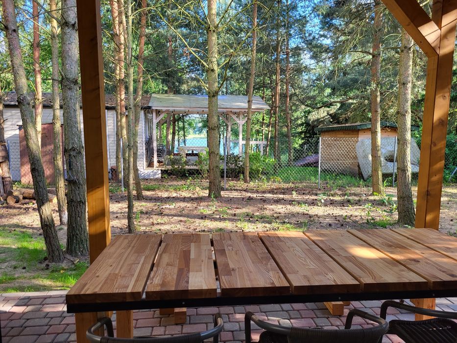 Domek całoroczny z widokiem na jezioro (z kominkiem) Zapraszam