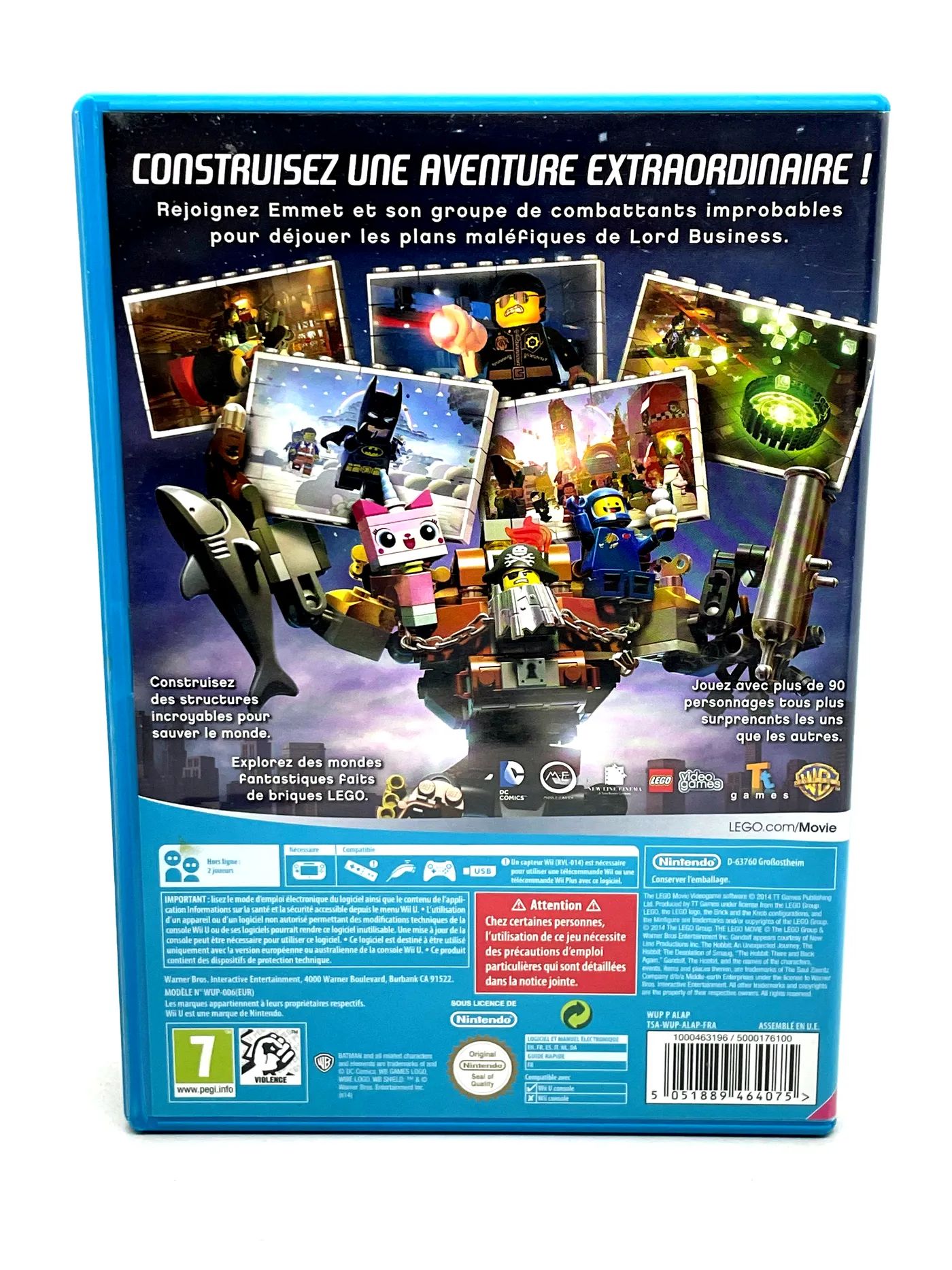 Lego The Movie Wii U Po Angielsku