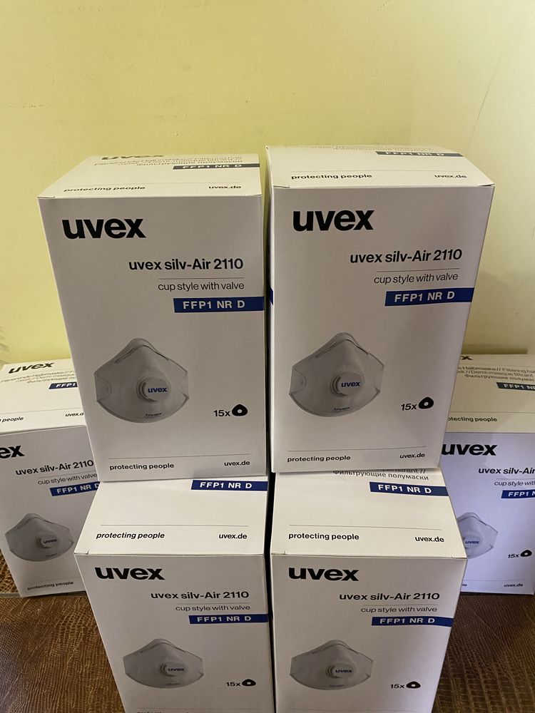 Респіратор 2110 UVEX FFP1 silv-Air з клапаном