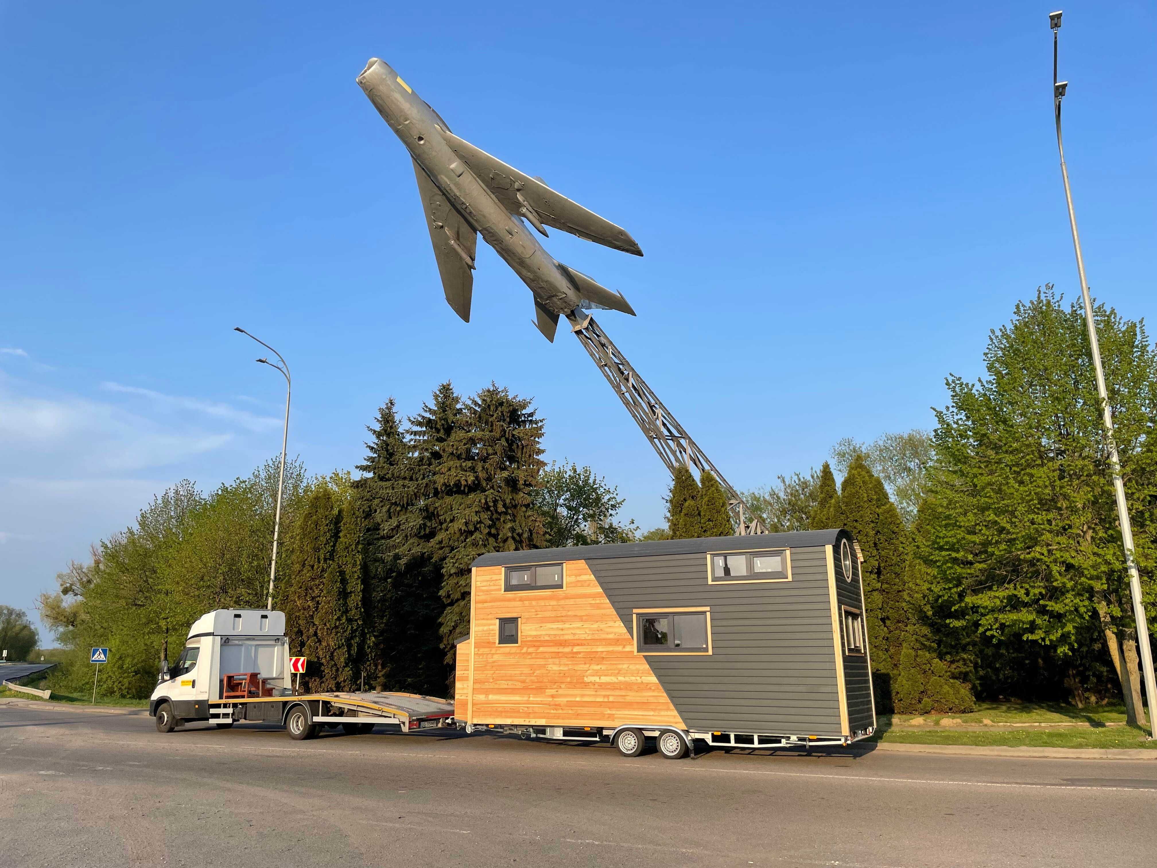 Модульний будинок, мобільний будинок, будинок на колесах, tiny house.