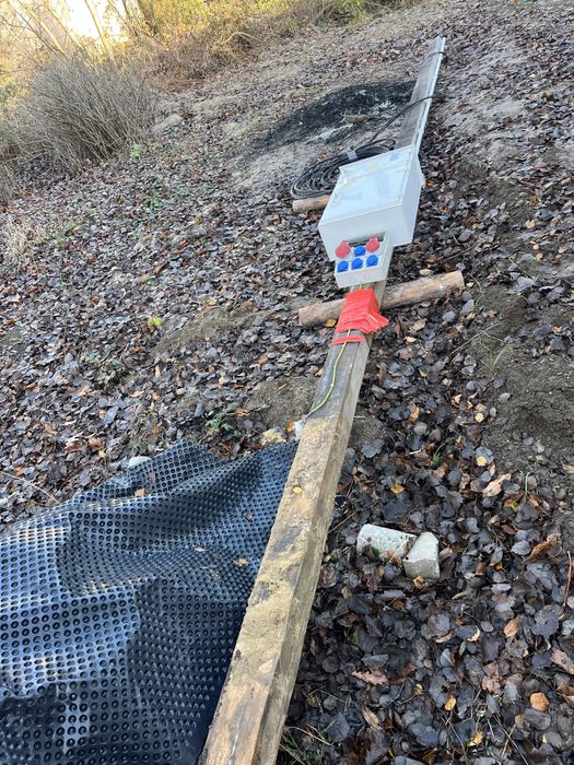 Skrzynka elektryczna przyłącze budowlane, rozdzielnia