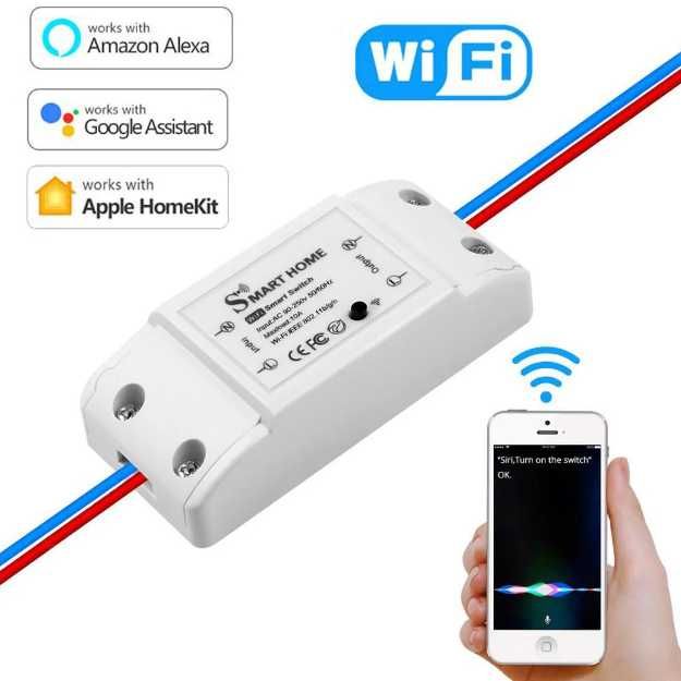 Беспроводной WiFi включательвыключатель Smart Home 220V 10A2200W
