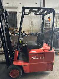 Empilhador linde 1200 kgrs elétrico bateria nova