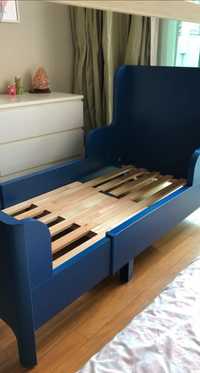 Łóżko z materacem dla dziecka Ikea Busunge