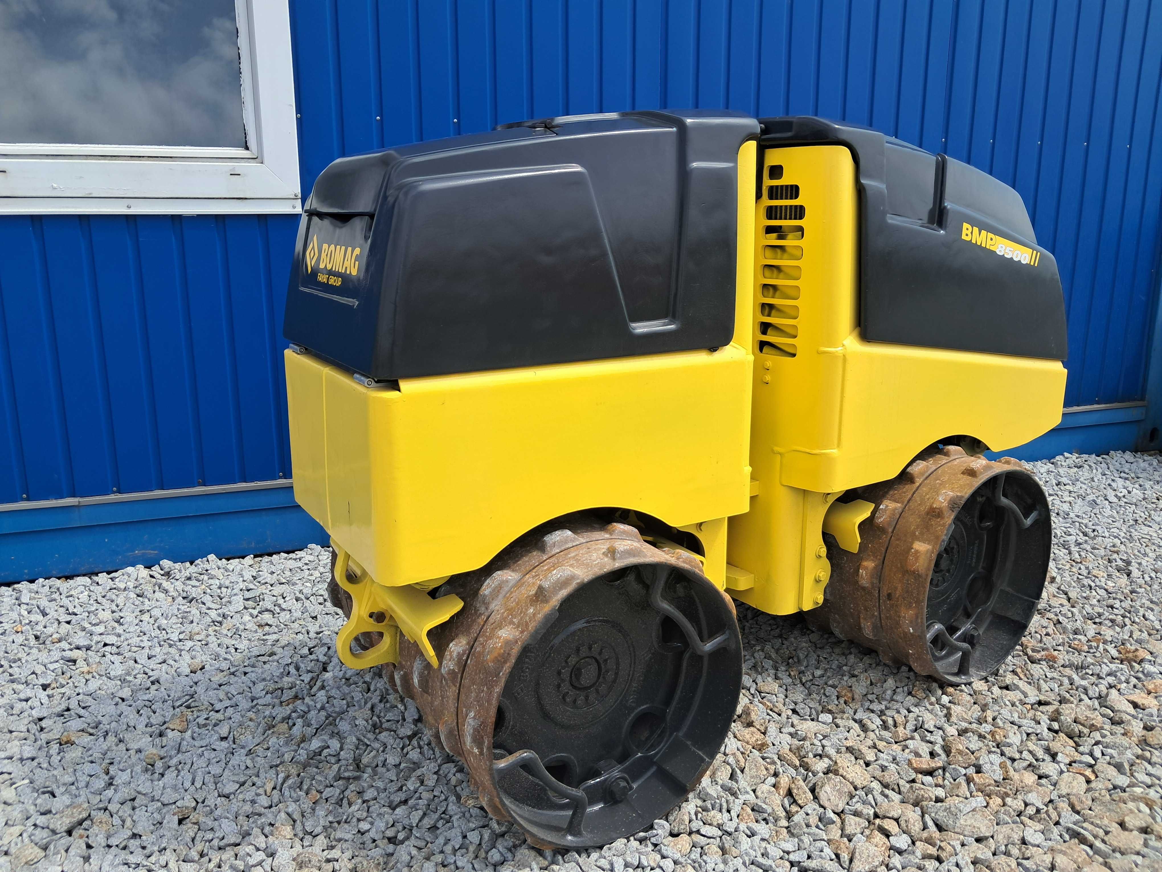 Walec Okołkowany BOMAG BMP 8500 16r! / Wacker Neuson RT SC3 2