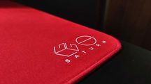 LGG Saturn Red XL SQ 500x500 Игровой коврик для мыши
