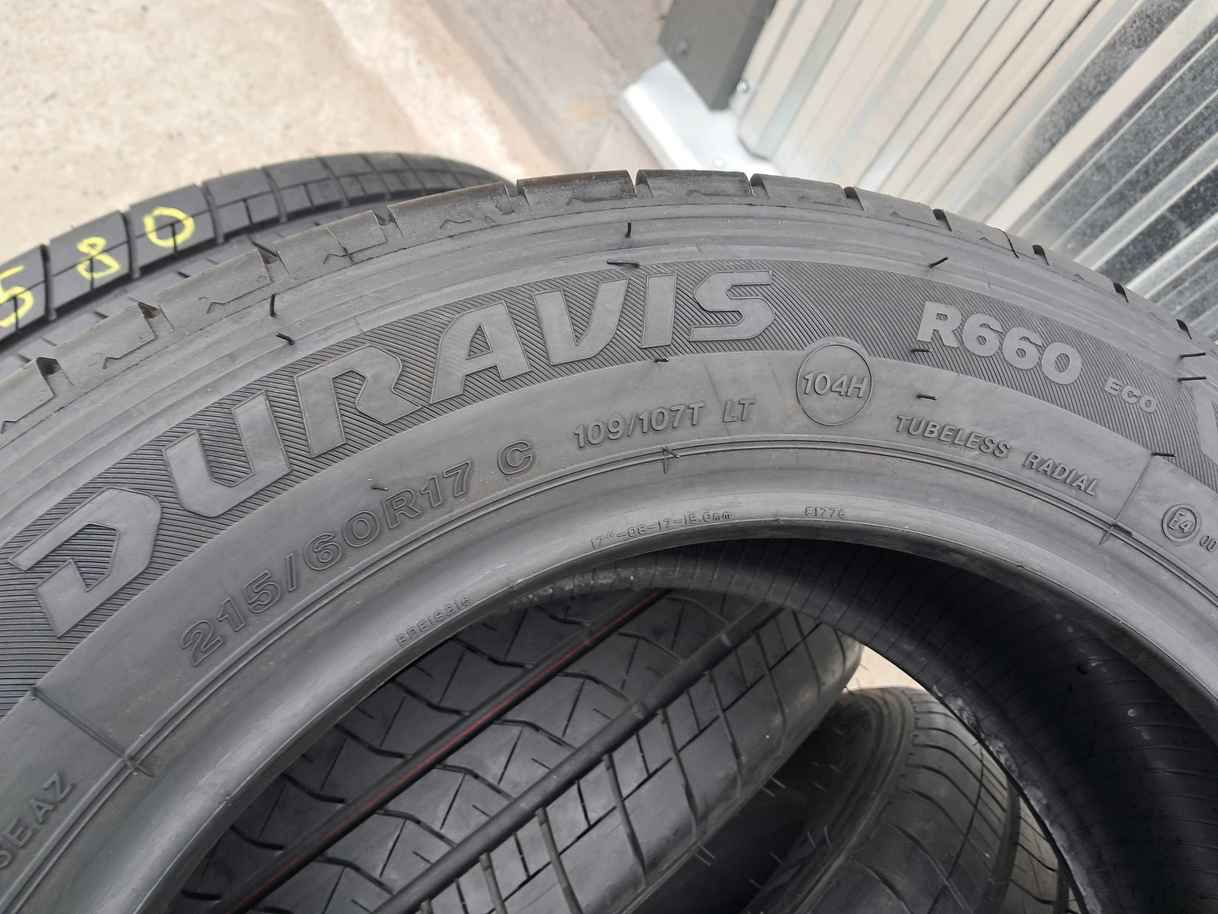 Резина літня, 99%, 215/60 R17C Bridgestone Duravis R660 Eco