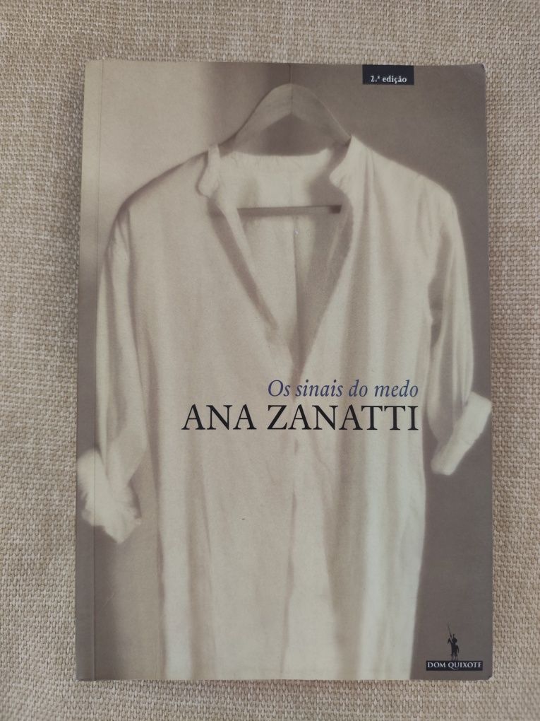 Livro Os sinais do medo por Ana Zanatti