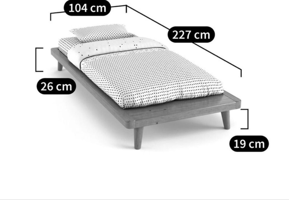 cama estrado colchão