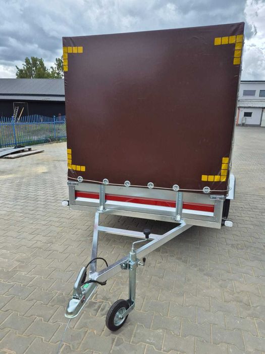 Przyczepa samochodowa producent LORA nowa wymiary 2,75x1, 55x150