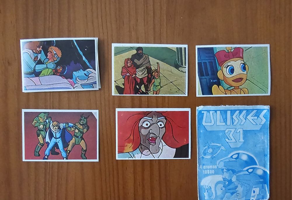 Cromos Ulisses 31, Disvenda