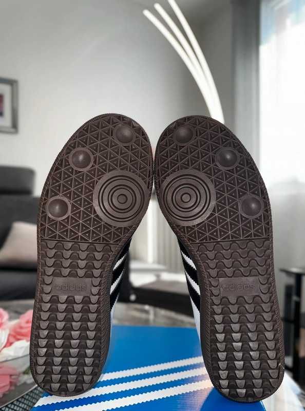Biały\SambaOG*adidas^B75806*|nowy UnisexTrampki.38