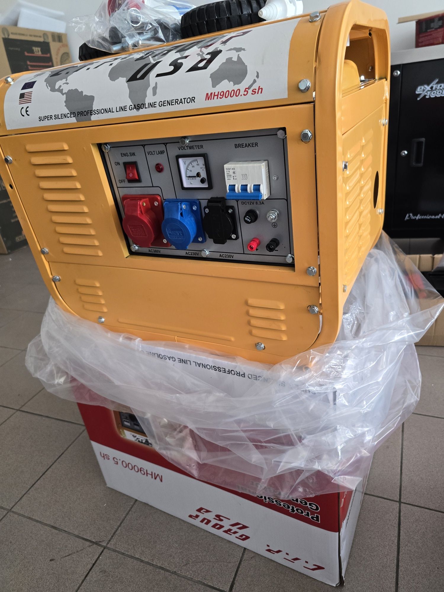 Gerador gasolina de 9000 watts novo