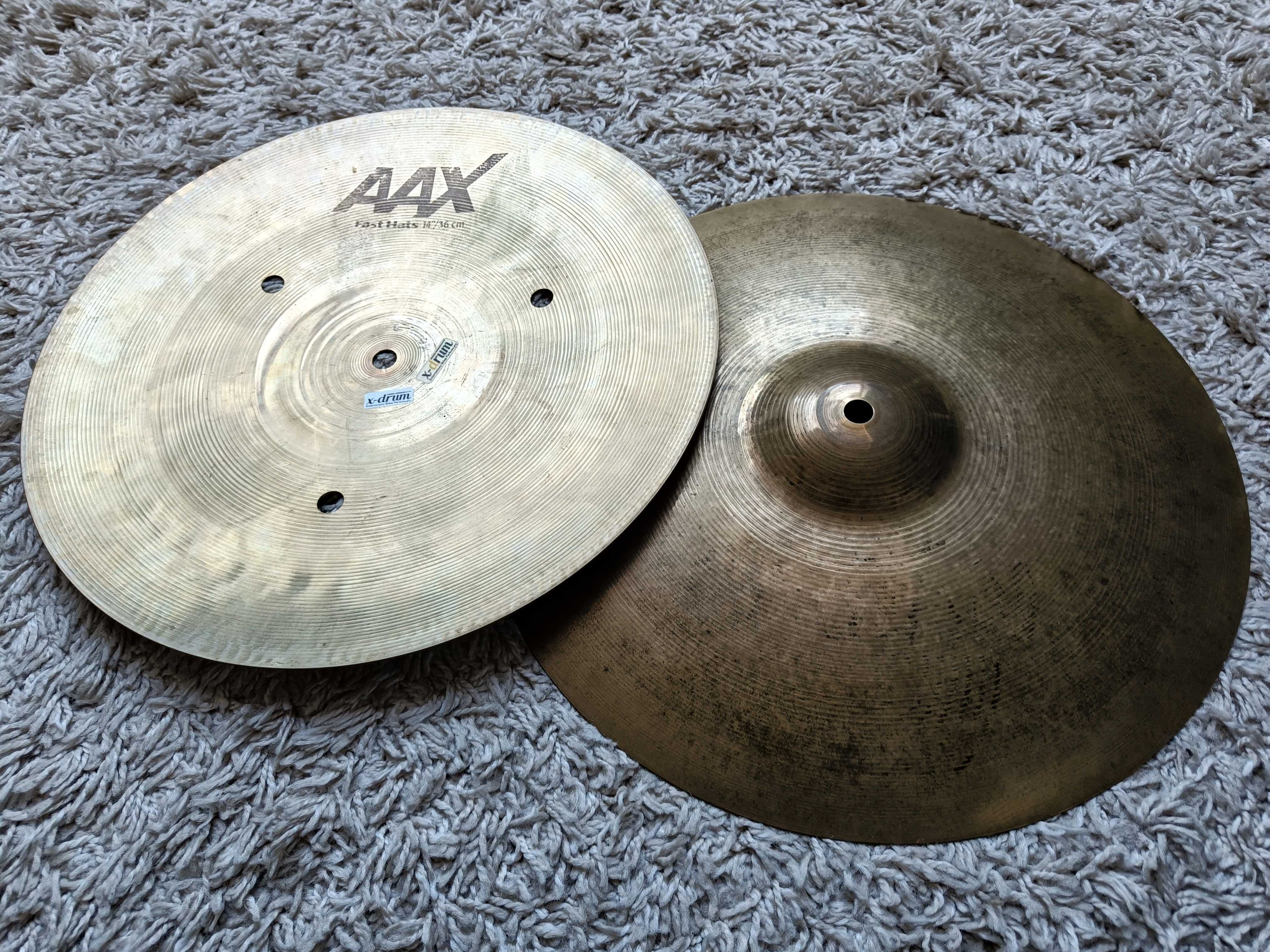 Talerze perkusyjne SABIAN AAX FAST HI HAT 14"