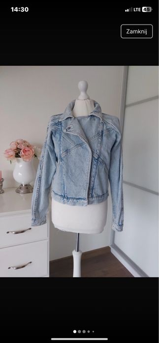 Kurtka dzinsowa niebieska Reserved