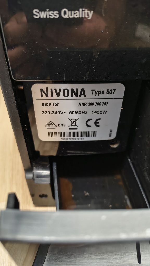 Ekspres ciśnieniowy NIVONA 507 NICR757 sprawny