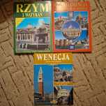 Album Rzym Watykan Wenecja Florencja - 3 trzy książki