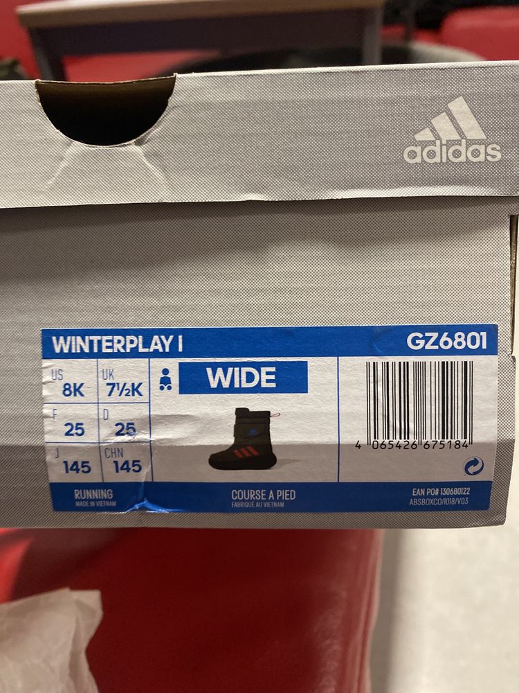 Śniegowce adidas  rozmiar 25