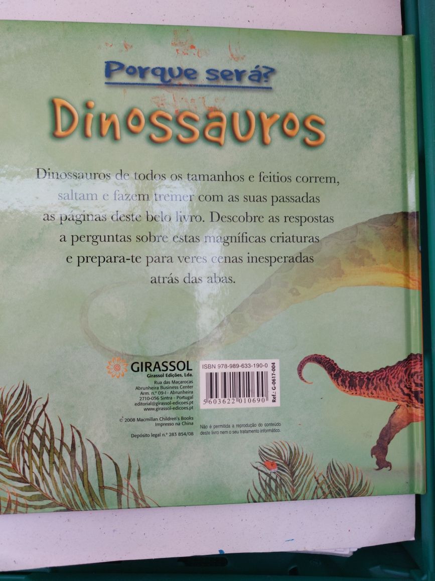 Livros de Dinaussauros