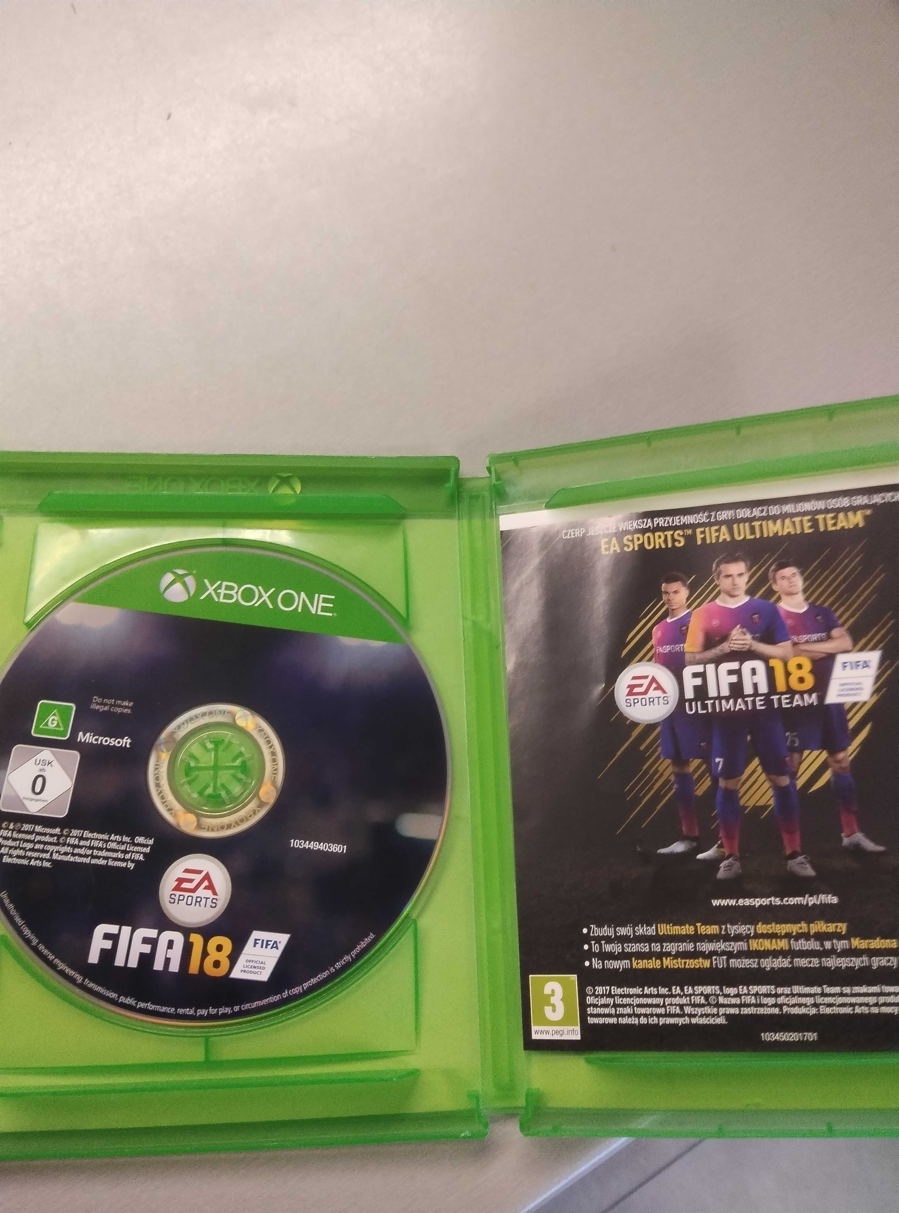 Gra FIFA 18 Xbox One