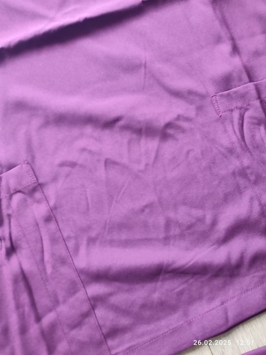 Nowy bordowy mundurek medyczny rozmiar S