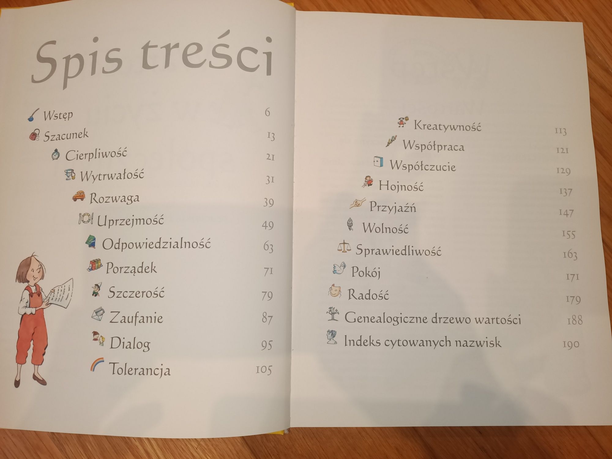 Komplet 2 książek o wartościach