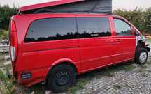 Mercedes-Benz Viano Marco Polo Westfalia Kamper  Baza do budowy lub na części Viano Marco Polo z zabudową kuchenną