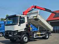 Renault K380 WYWROTKA 4X2+HDS FASSI F135 SALON PL!  Mały przebieg!