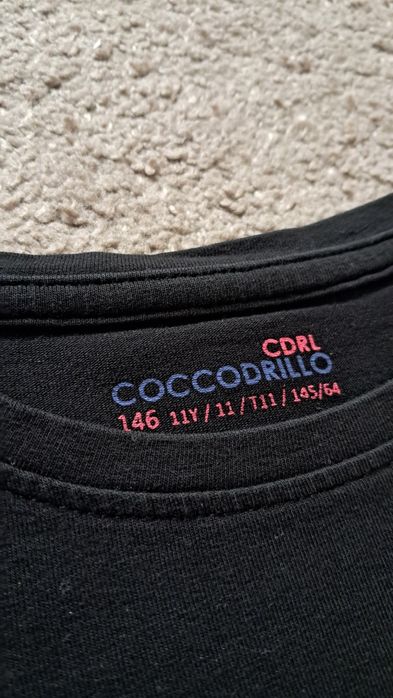 Czarna bluzka Hello Coccodrillo 146