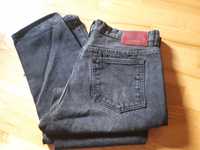 Czarne jeansy męskie PULL&BEAR rozm 34